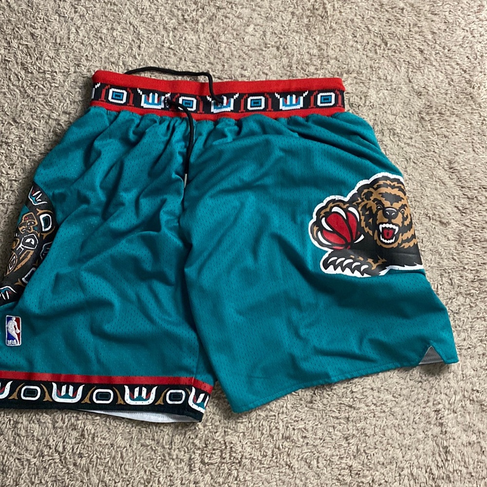 Just Don shorts size large “1995-96 Vancouver Grizzles”
